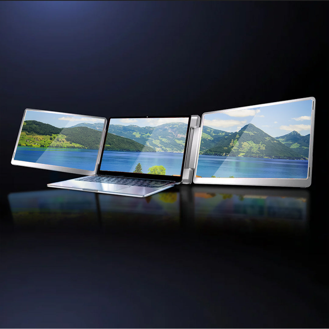 Walum Tri-Screen 14.1 inches Laptop Screen Extender