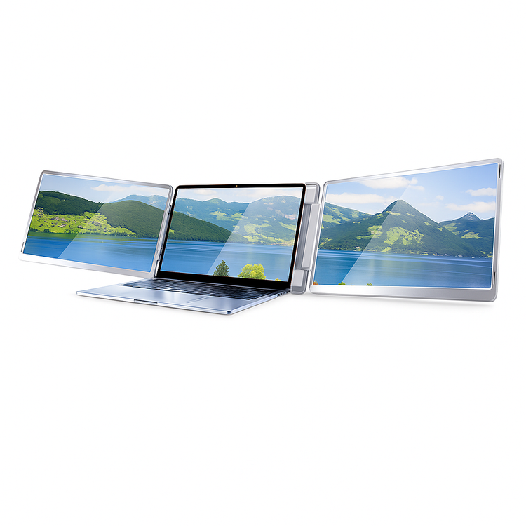 Walum Tri-Screen 14.1 inches Laptop Screen Extender
